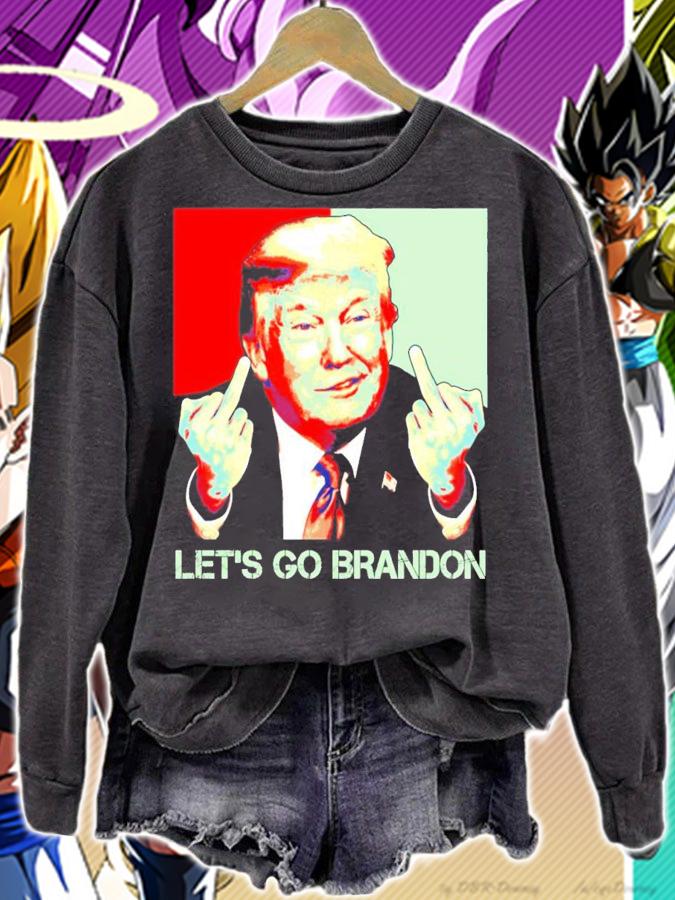 Lets Go Brandon Donald Trump t-shirt sweatshirt