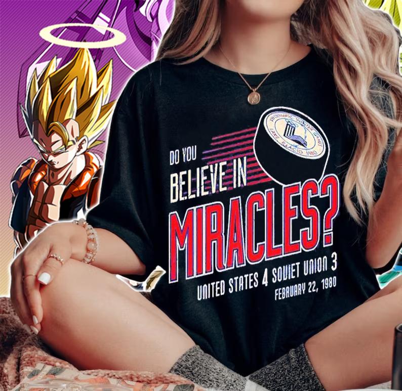 Do You Believe In Miracles United States 4 Soviet Union 3 February 22 1980 Shirt woman shirt