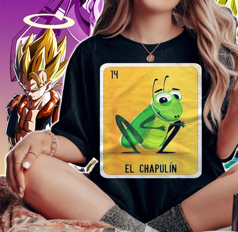 El Chapuln Mexican Lottery Bingo Cards Shirt