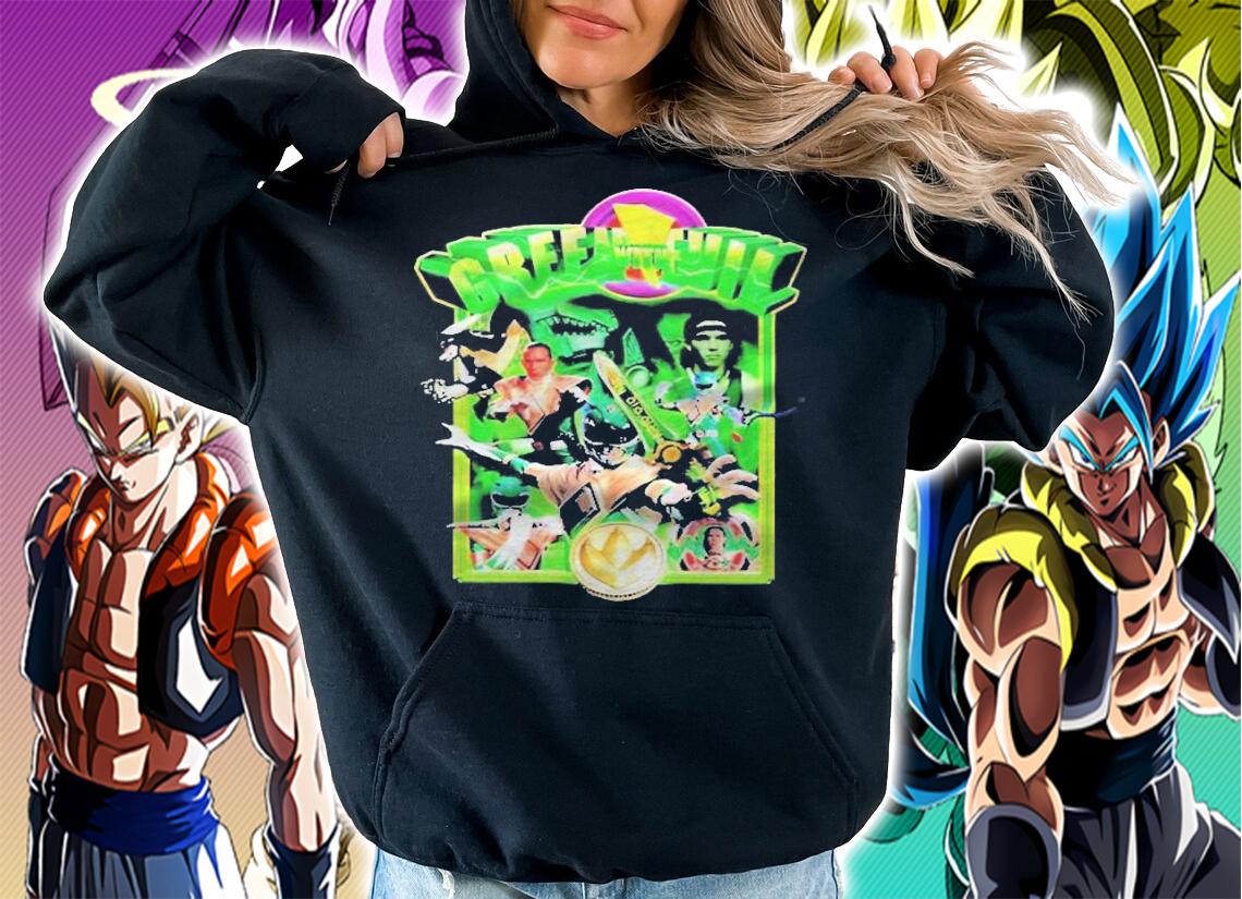 Green With Evil Mighty Morphin Power Rangers Shirt hoodie