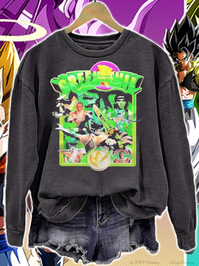 Green With Evil Mighty Morphin Power Rangers Shirt sweatshirt