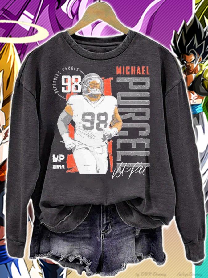 Mike Purcell Denver Football Signatures Shirt sweatshirt