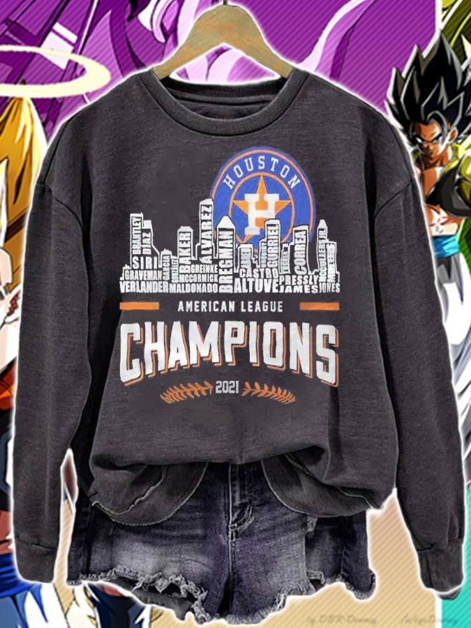 Houston Astros American League Champions 2021 shirt sweatshirt