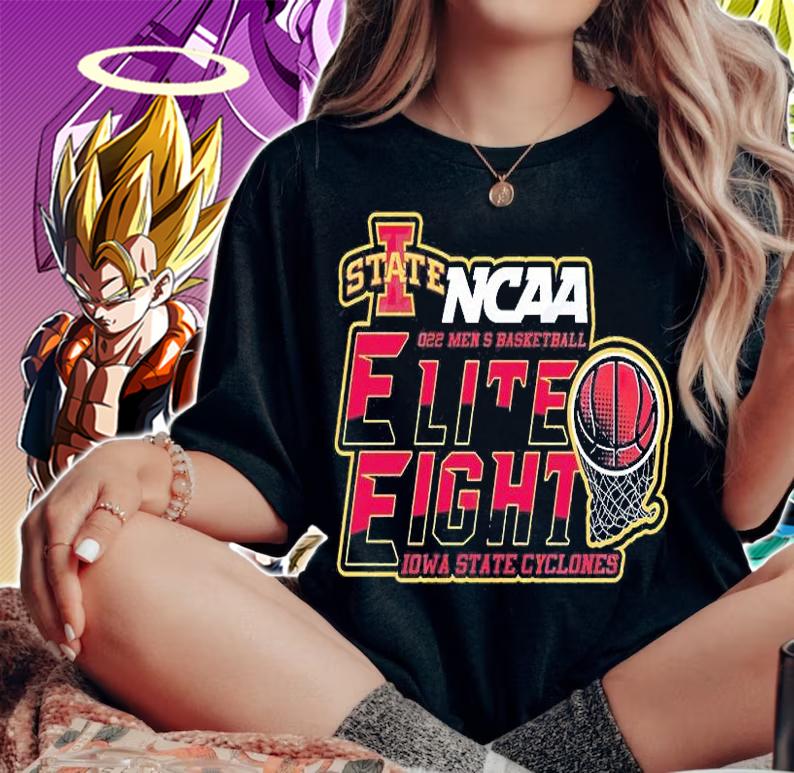 Iowa State Cyclones Elite Eight 2022 NCAA Men's Basketball T-Shirt woman shirt
