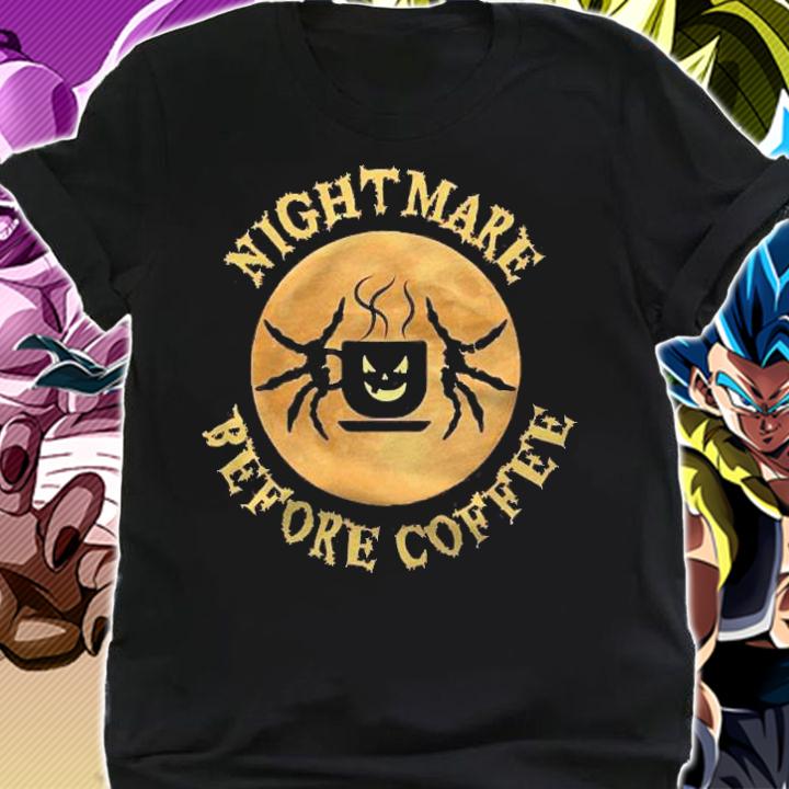 Nightmare Before Coffee Halloween Costume Apparel Item Shirt shirt