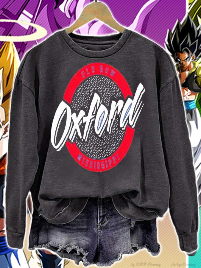 Oxford Mississippi Circle Logo shirt sweatshirt
