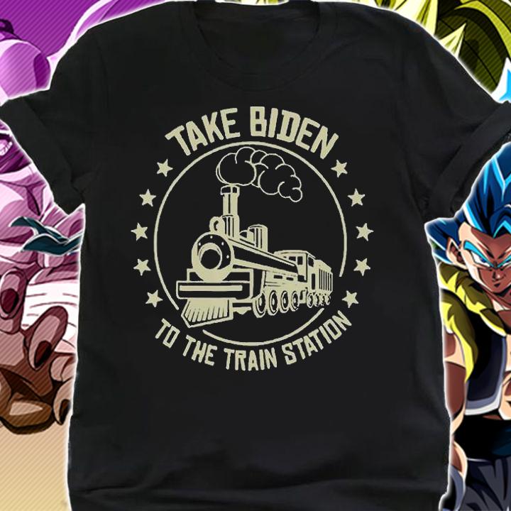 Take Biden To The Train Station Funny Yellowstone T-Shirt shirt