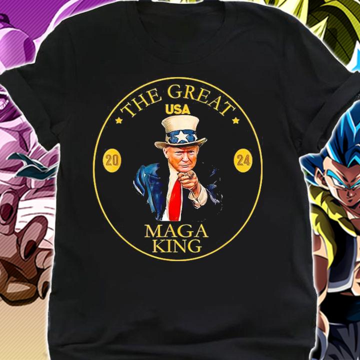 The Great MAGA King USA Trump 2024 T-Shirt