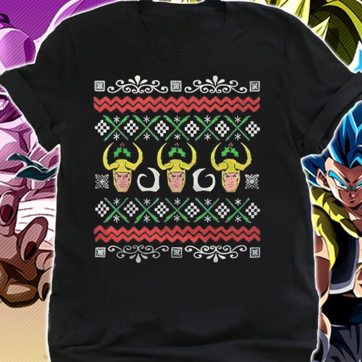 Ugly Marvel Loki Christmas T-shirt shirt