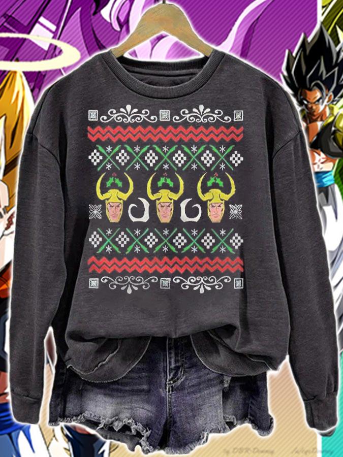 Ugly Marvel Loki Christmas T-shirt sweatshirt