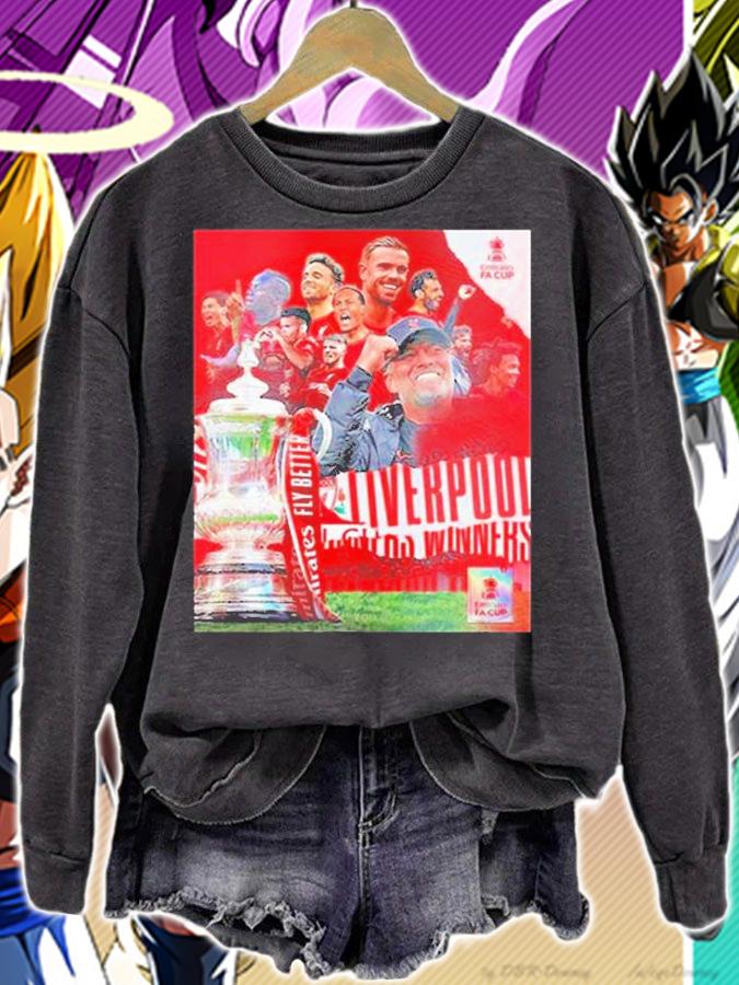 Congratulations Liverpool FC Champions 2022 FA Cup T-Shirt sweatshirt
