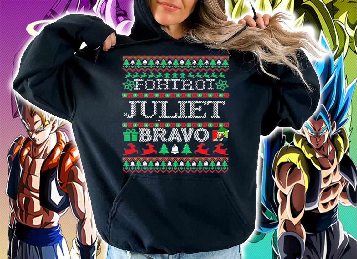 Foxtrot Juliet Bravo Pro American Anti Joe Biden Christmas T-Shirt hoodie