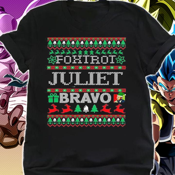 Foxtrot Juliet Bravo Pro American Anti Joe Biden Christmas T-Shirt shirt