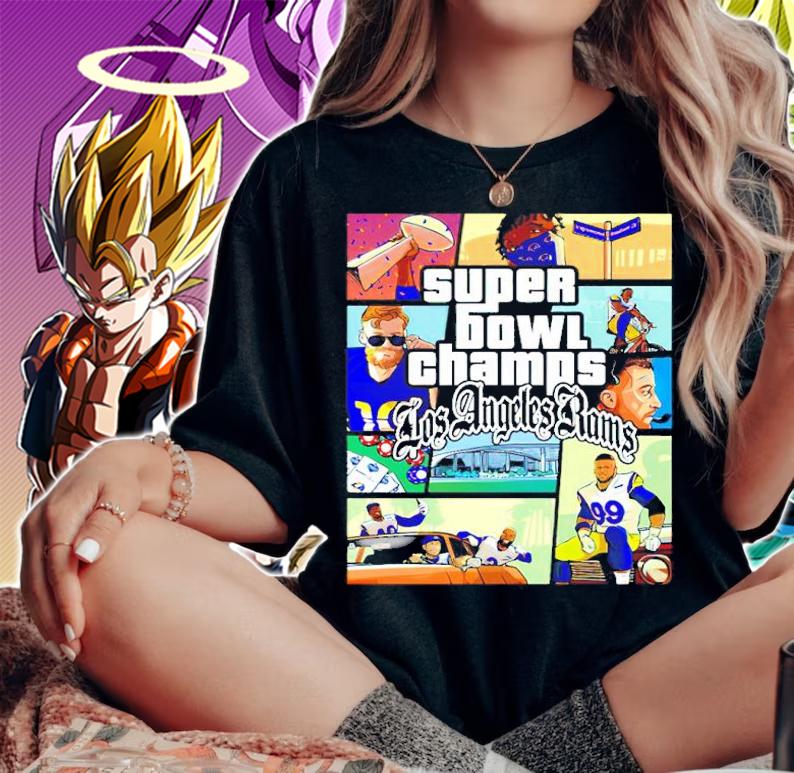 Los Angeles Rams 2022 Champions shirt