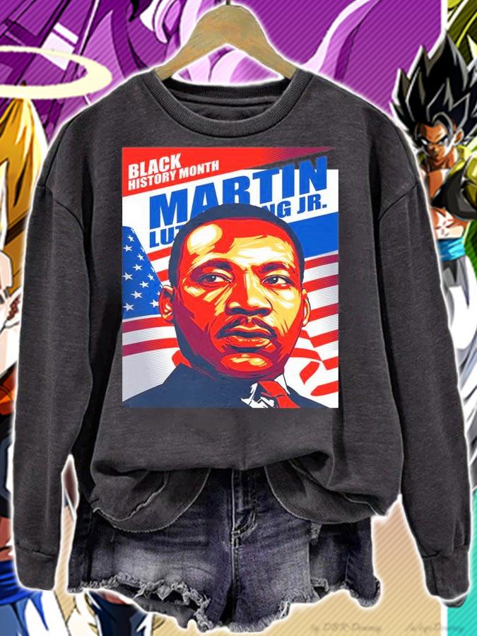 Martin Luther King Black History T-shirt sweatshirt