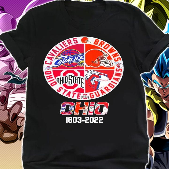 OHIO 1803-2022 Cavaliers Browns Guardians Ohio State Shirt