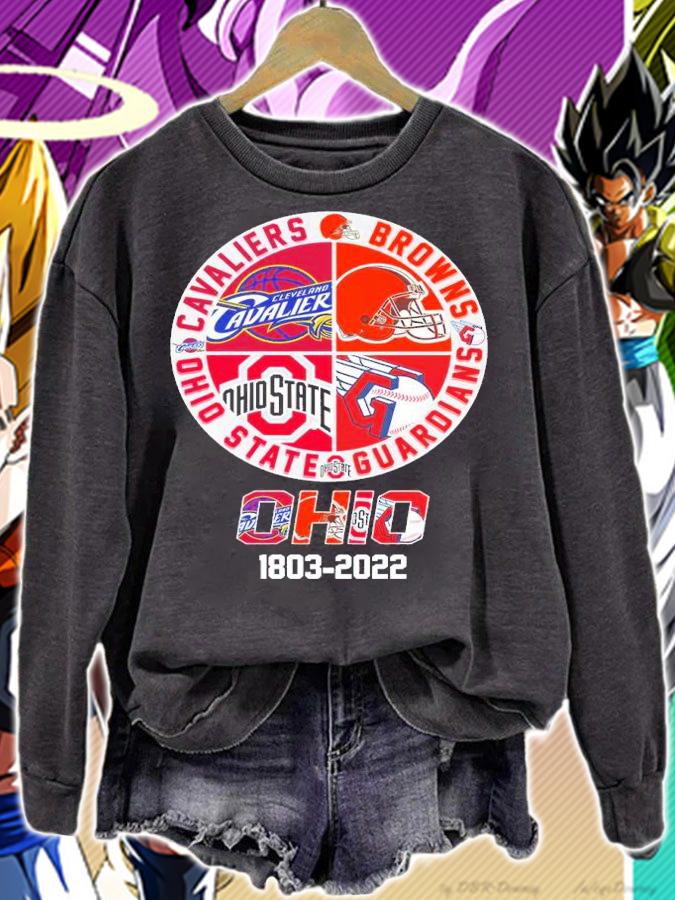 OHIO 1803-2022 Cavaliers Browns Guardians Ohio State Shirt