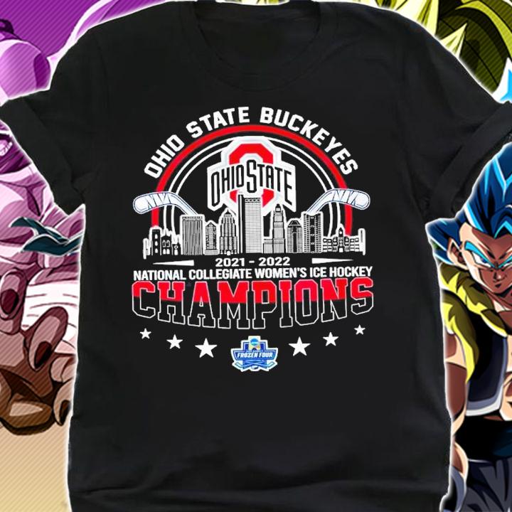 Ohio State Buckeyes National Collegiate Women's Ice Hockey Champions 2021-2022 Shirt
