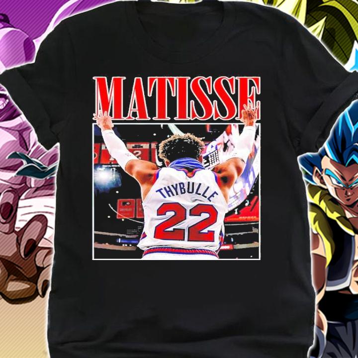 Philadelphia 76ers Matisse Thybulle 22 Basketball Shirt shirt