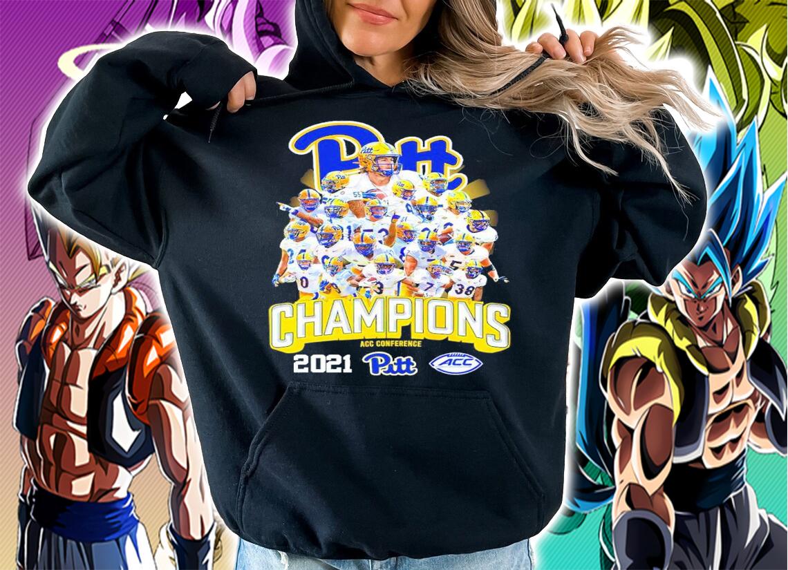 Pitt Panthers Champions ACC Conference 2021 football team shirt hoodie
