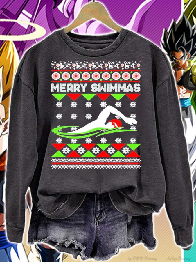 Swimming Merry Swimmas shirt