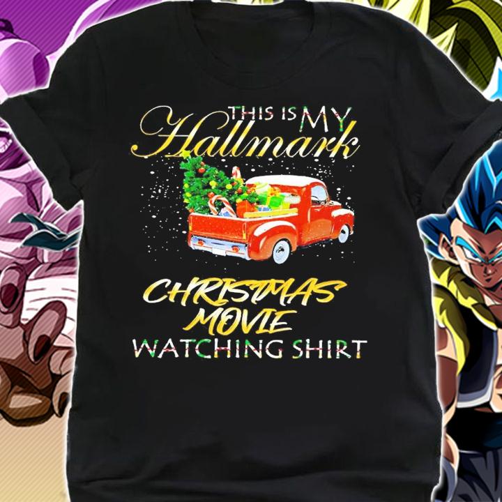 This Is My Hallmark Christmas Movie Watching Red Car Shirt