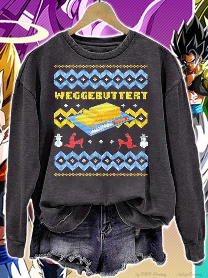 Weggebuttert Ugly Christmas Shirt