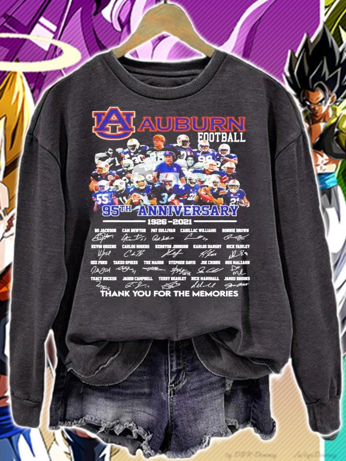 Auburn football 95th anniversary 1926-2021 signature shirt