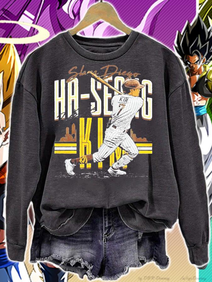 Ha-Seong Kim San Diego Skyline signature shirt