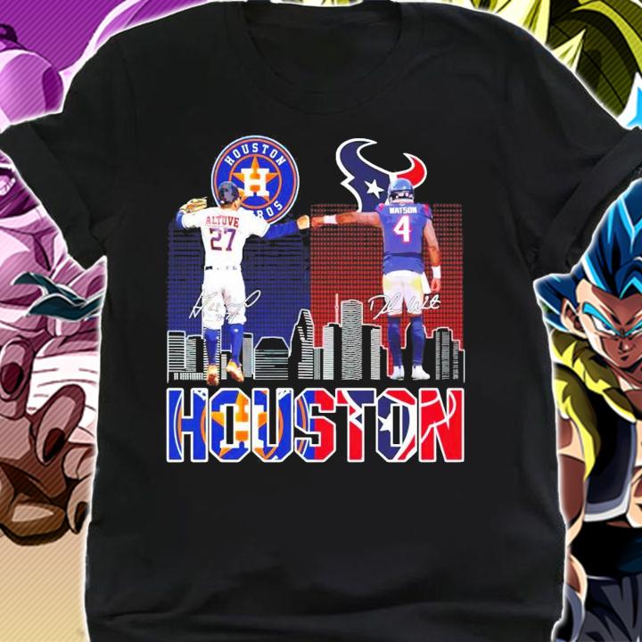 Houston Jos Altuve sv Deshaun Watson signature shirt