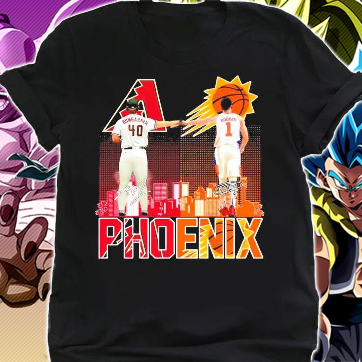 Phoenix Madison Bumgarner vs Devin Booker signature shirt