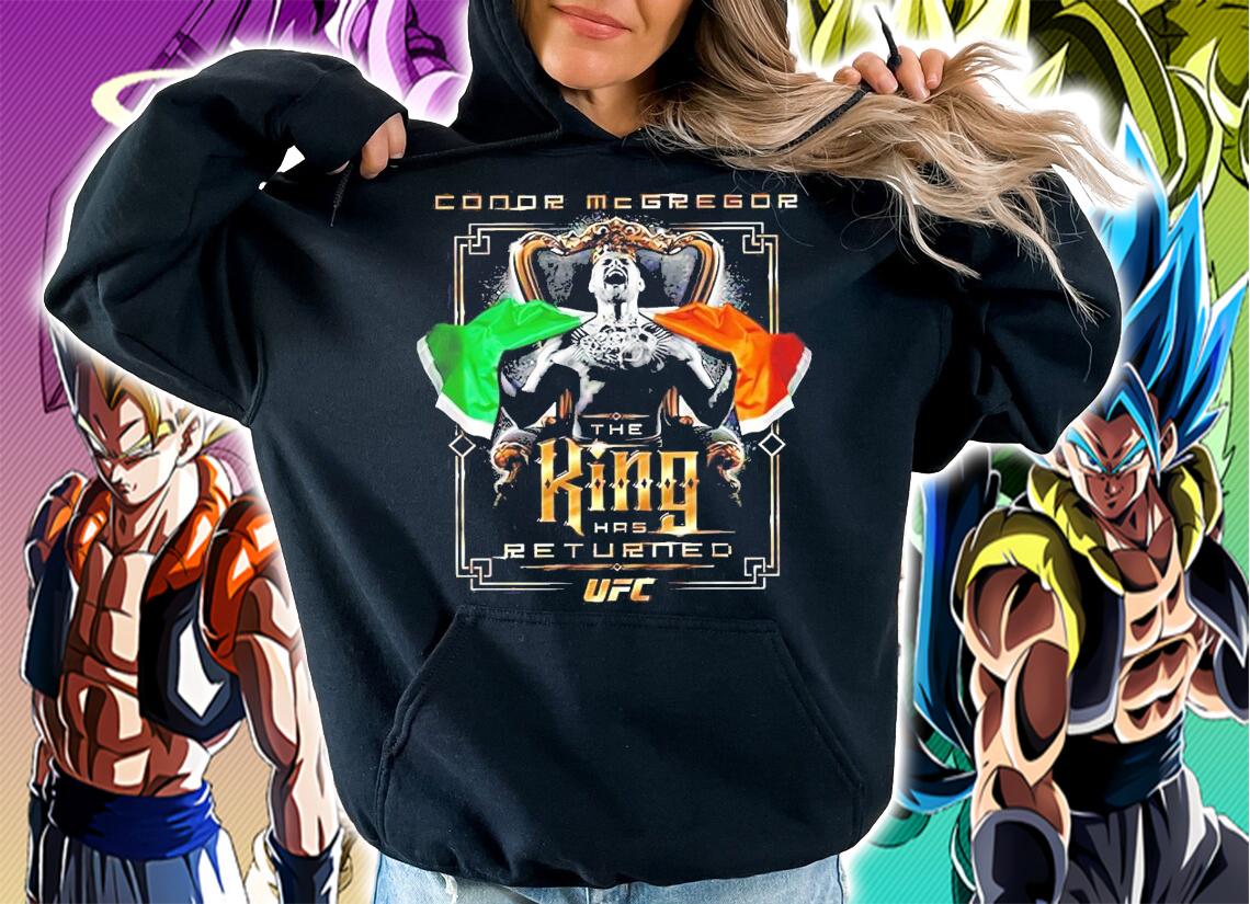The King Has Returned Championship UFC Conor Mcgregor shirt hoodie
