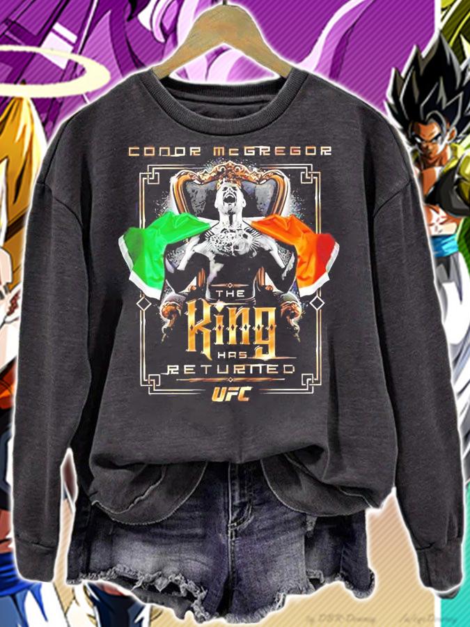 The King Has Returned Championship UFC Conor Mcgregor shirt sweatshirt