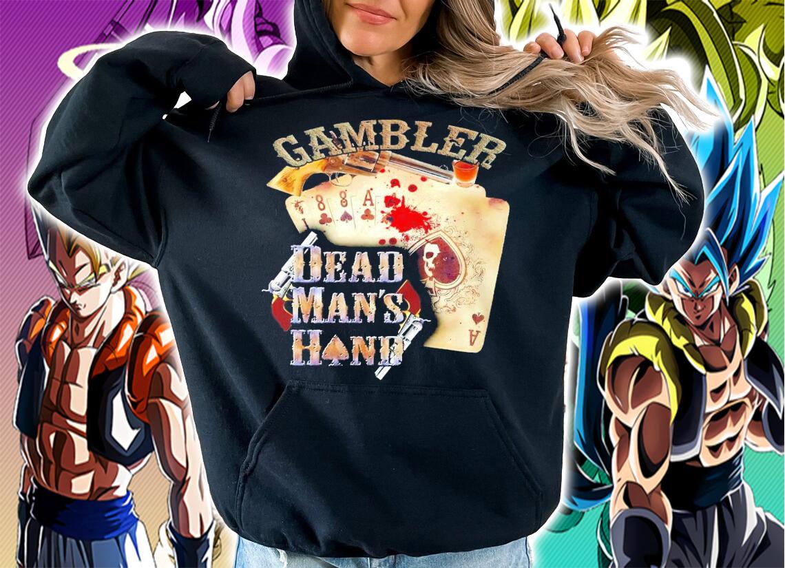 Gambler dead man's hand shirt