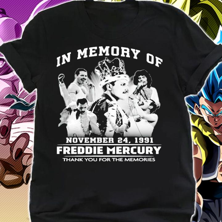 In memory of Freddie Mercury shirt shirt