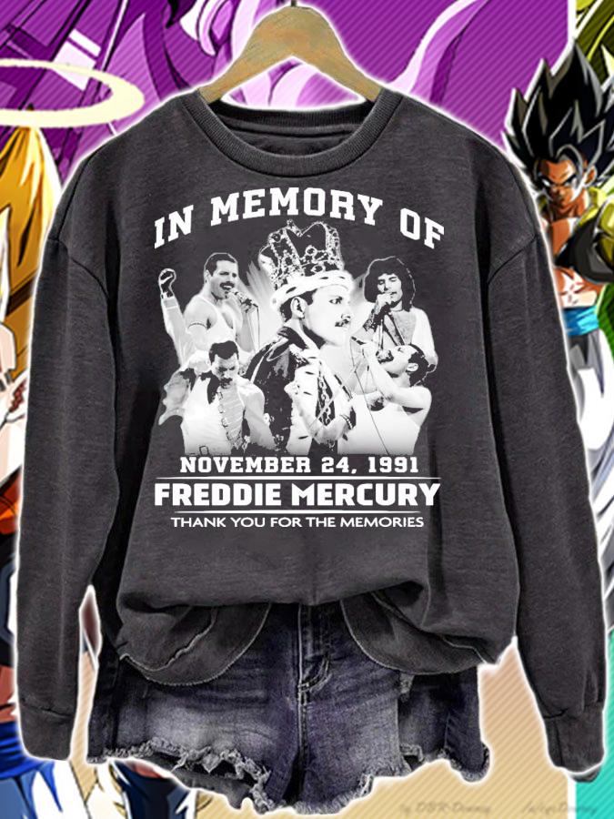 In memory of Freddie Mercury shirt sweatshirt