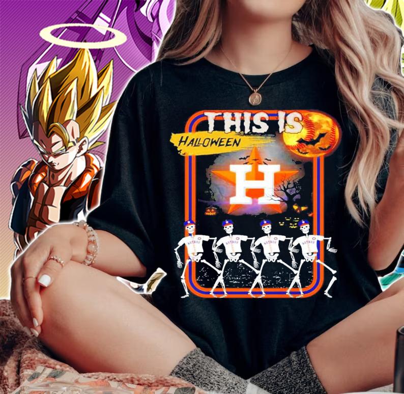 This is Halloween House Astros shirt woman shirt