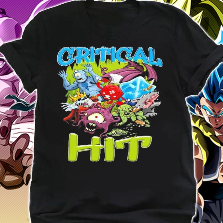 Critical Hit Halloween shirt