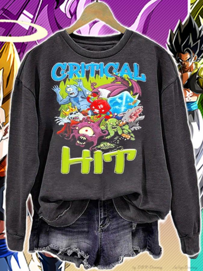 Critical Hit Halloween shirt