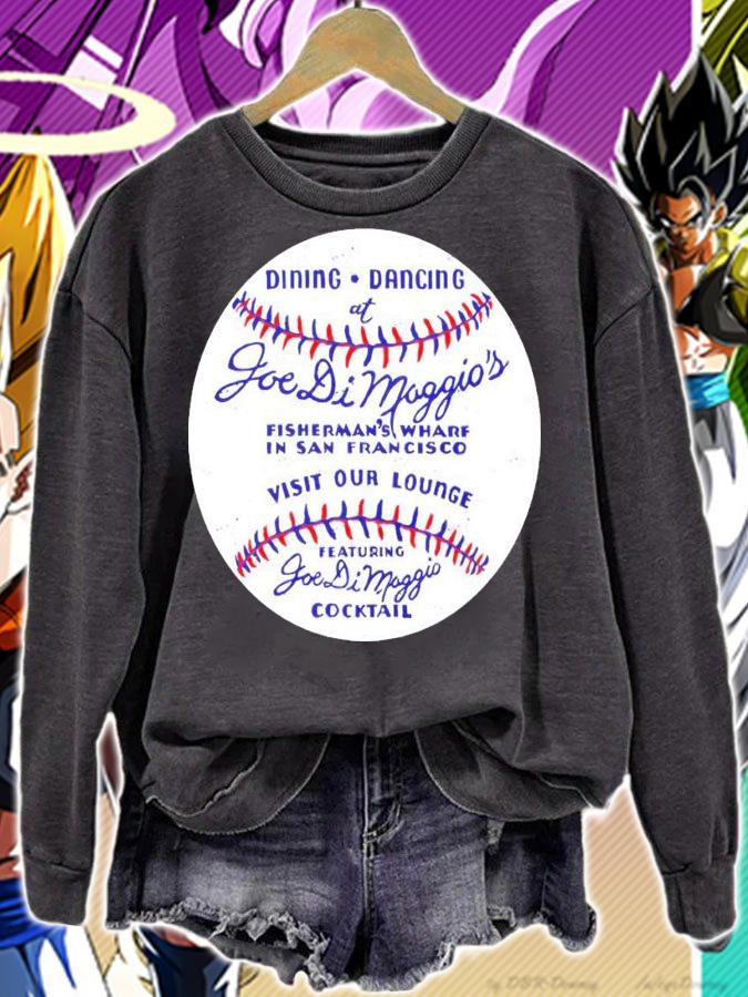 Joe DiMaggio's San Francisco shirt sweatshirt