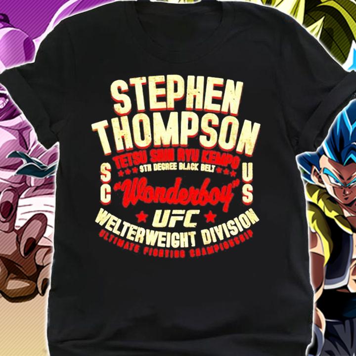 Stephen Thompson Tetsu Shin Ryu Kempo Wonderboy shirt