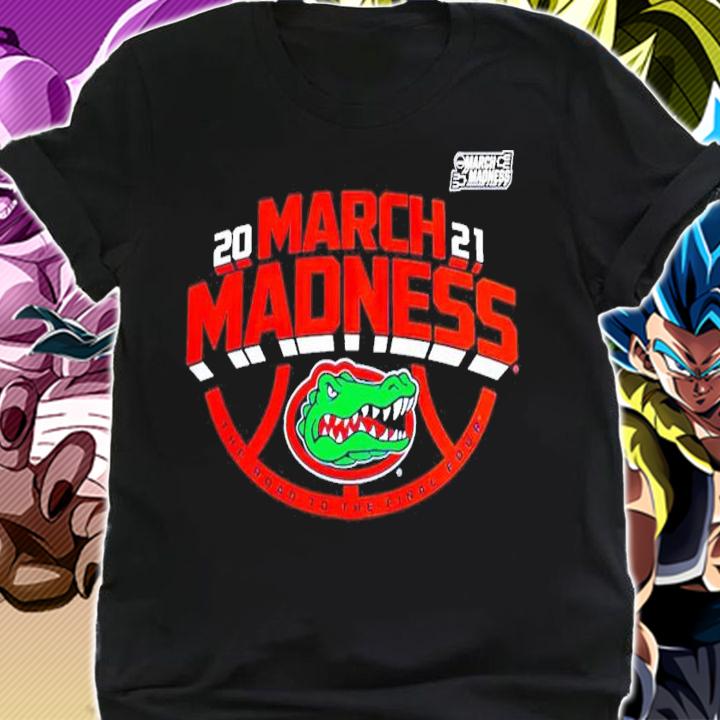 2021 Florida Gators Basketball March Madness the road to the final four shirt
