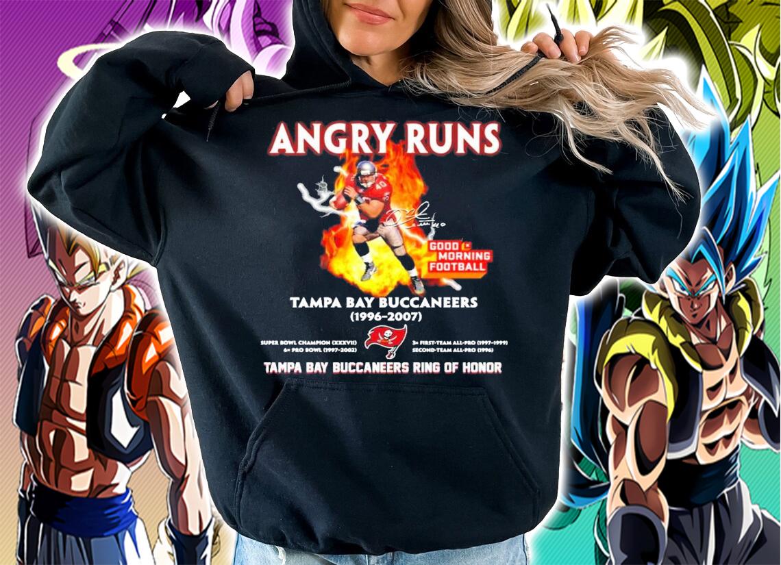 Angry Runs Tampa Bay Buccaneers 1996-2007 Tampa Bay Buccaneers ring of honor shirt hoodie