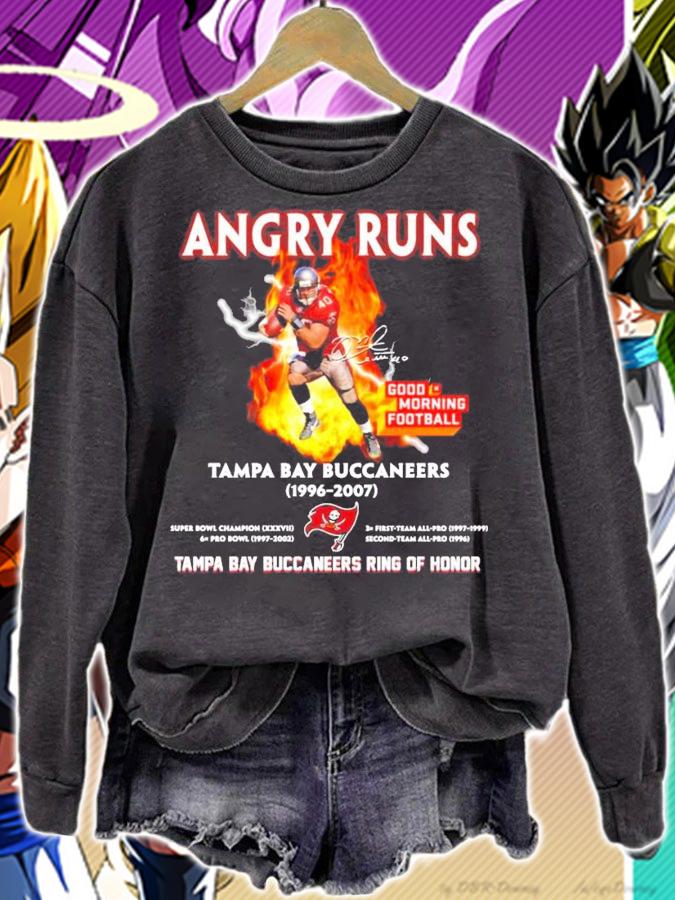 Angry Runs Tampa Bay Buccaneers 1996-2007 Tampa Bay Buccaneers ring of honor shirt sweatshirt