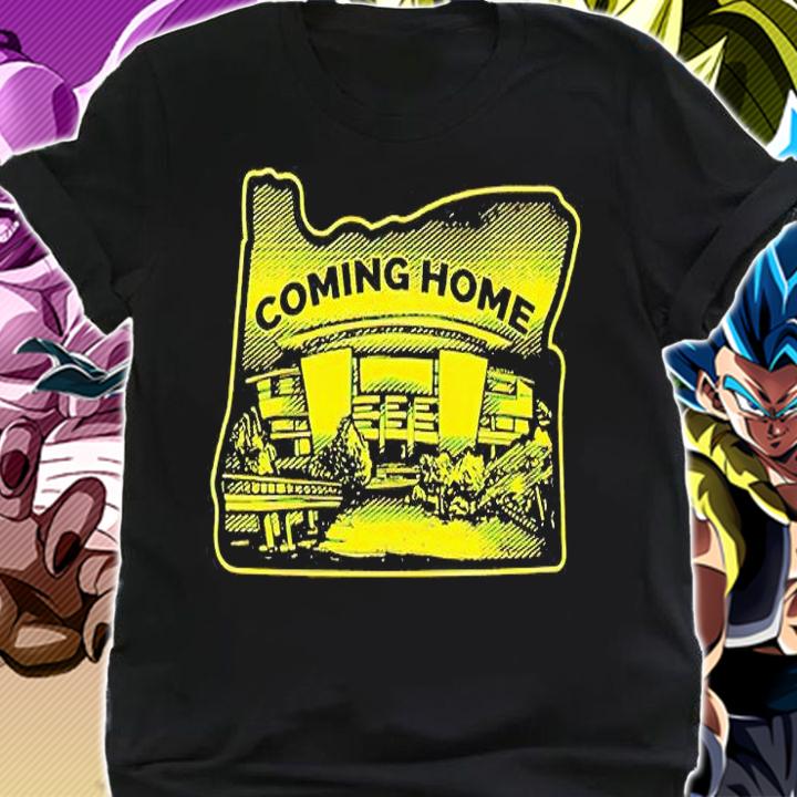 Coming Home Oregon Map T-Shirt