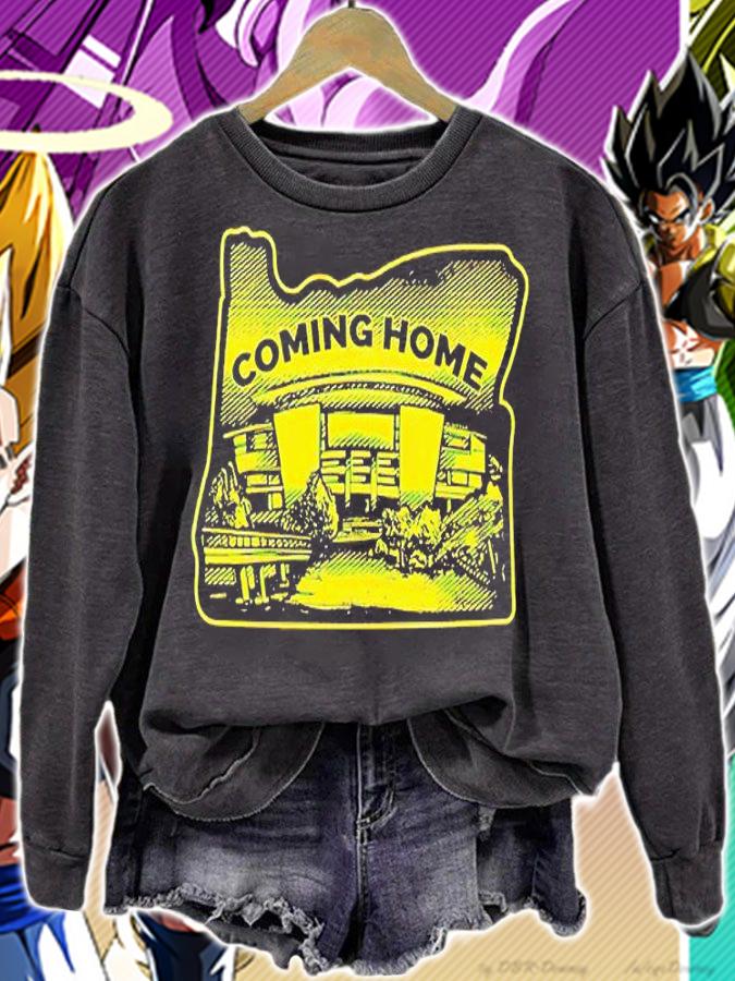 Coming Home Oregon Map T-Shirt