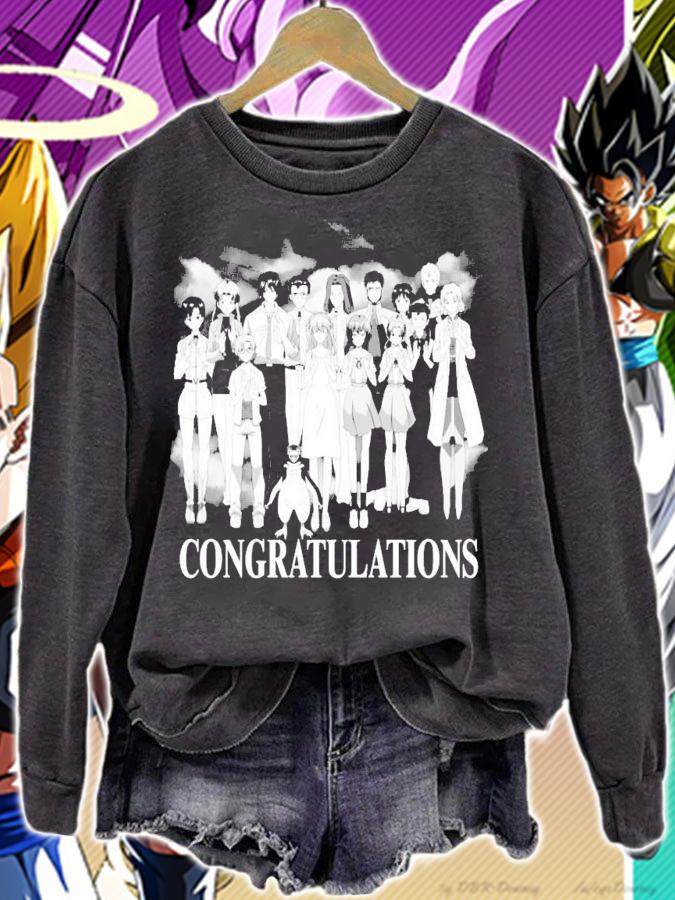 Congratulations shirt, sweater hoodie and tank top sweatshirt
