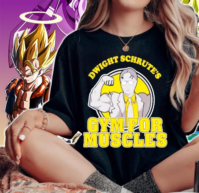 Dwight Schrute's Gym For Muscles Shirt woman shirt