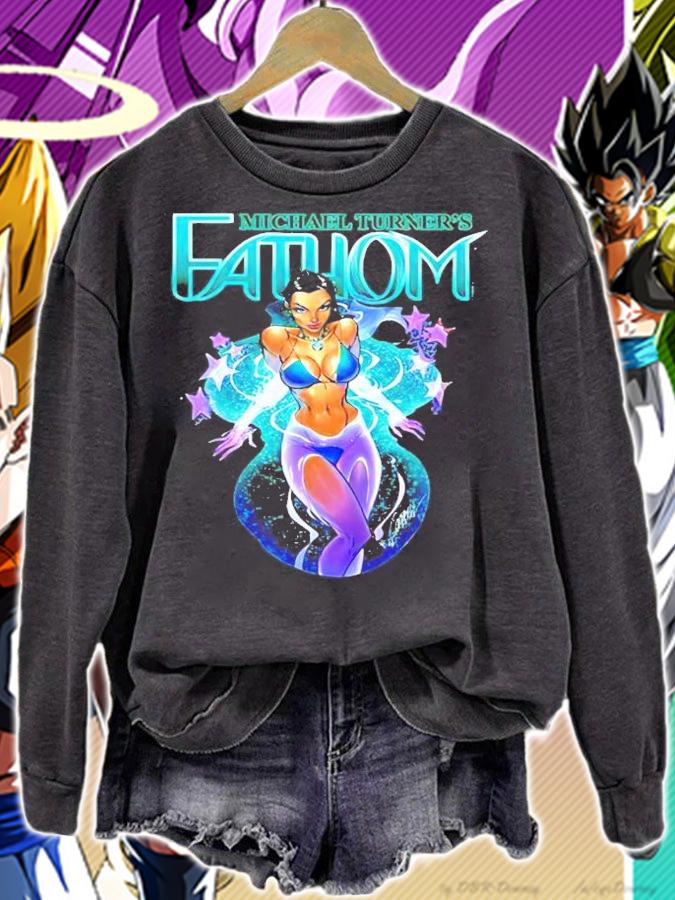Fathom Aspen Matthews Campbell Pool shirt sweatshirt