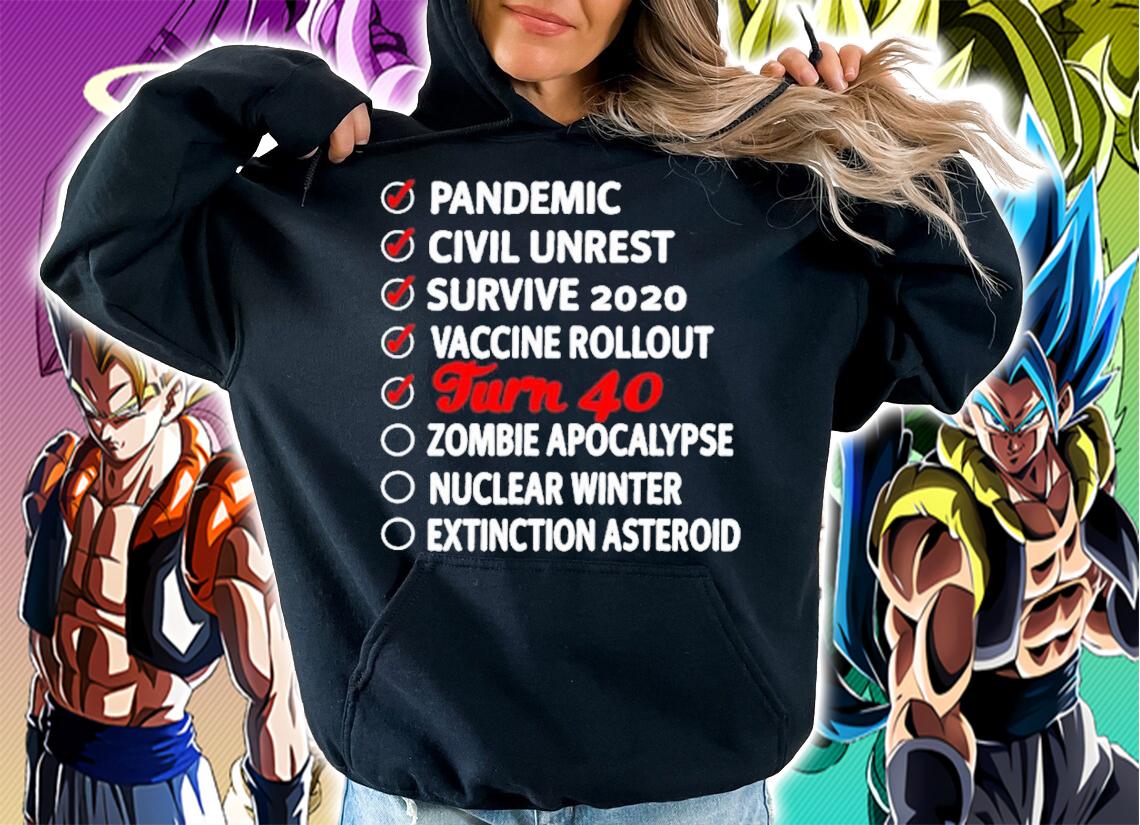 Funny 40th I 40 Years in 1981 2021 shirt hoodie